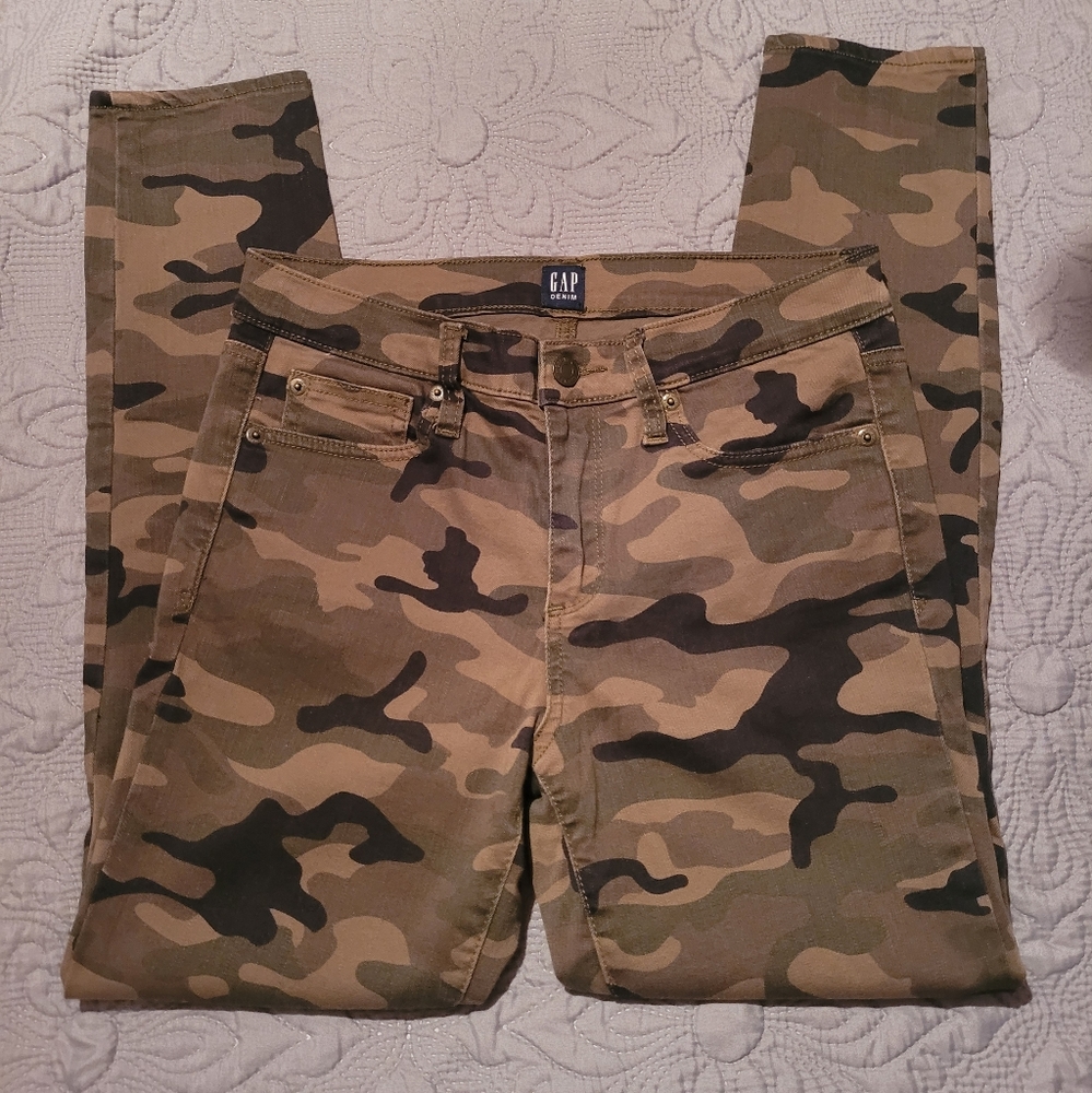 Gap Denim Camouflage Jeans